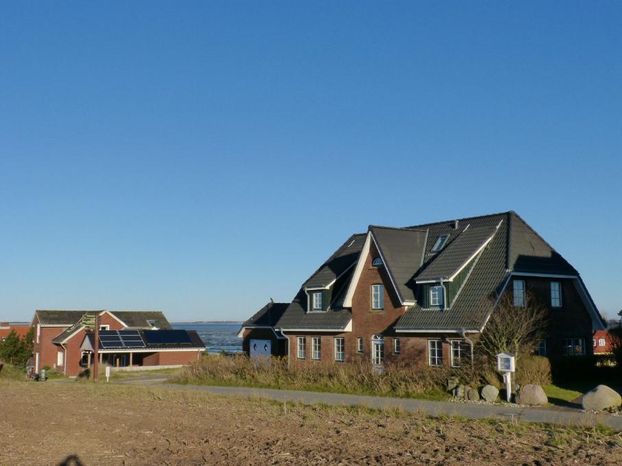 Haus Nordlicht Ferienwohnung *Auer Lun* ネーベル エクステリア 写真